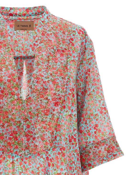 25SS 르 트윈스 롱 원피스 MARTAFIORIFUCSIA MULTICOLOR - LE TWINS