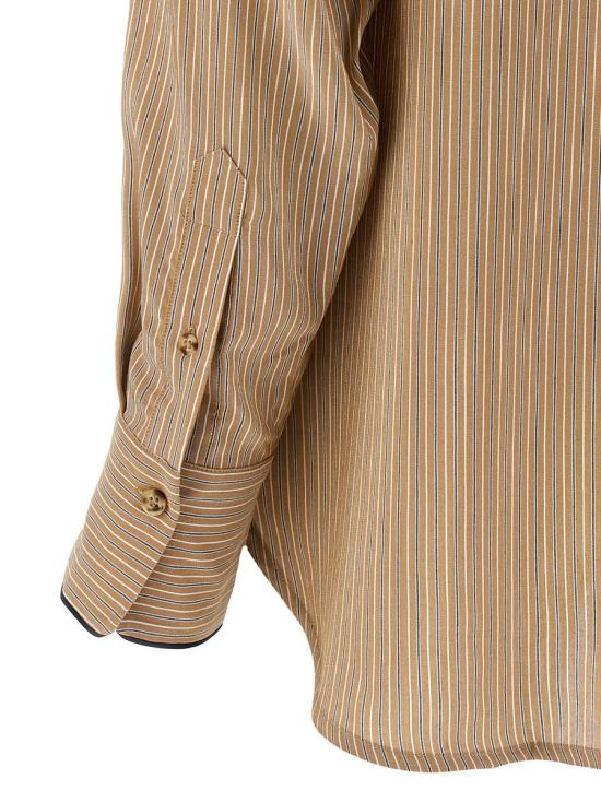 25SS 빅토리아 베컴 셔츠 1125WSH006013ATOBACCOMIDNIGHT BROWN - VICTORIA BECKHAM