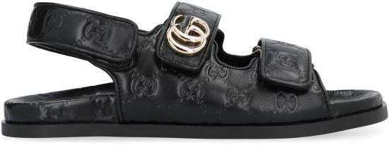 25SS 구찌 플랫 슈즈 816625AAEGP 1000 Black - GUCCI