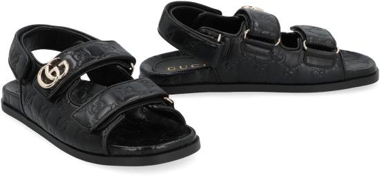 25SS 구찌 플랫 슈즈 816625AAEGP 1000 Black - GUCCI