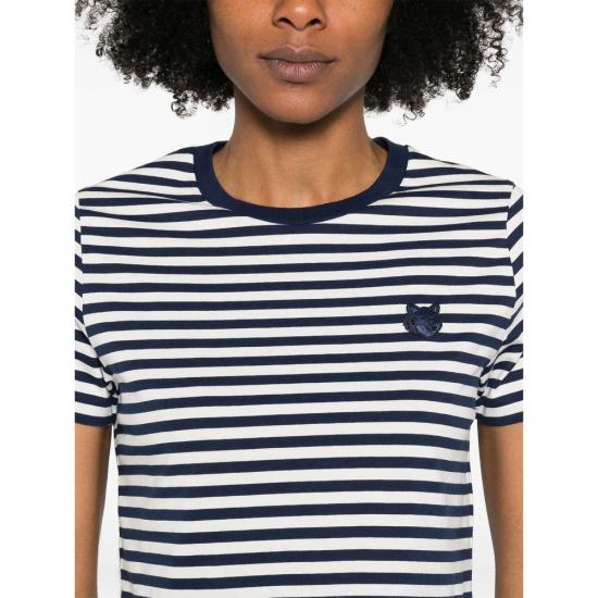 25SS 메종키츠네 반팔 티셔츠 OW00110KJ0008 INBLM BLUE BLUE - MAISON KITSUNE