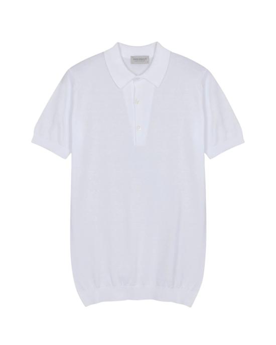 25SS 존스메들리 폴로 티셔츠 ADRIAN WHITE Bianco