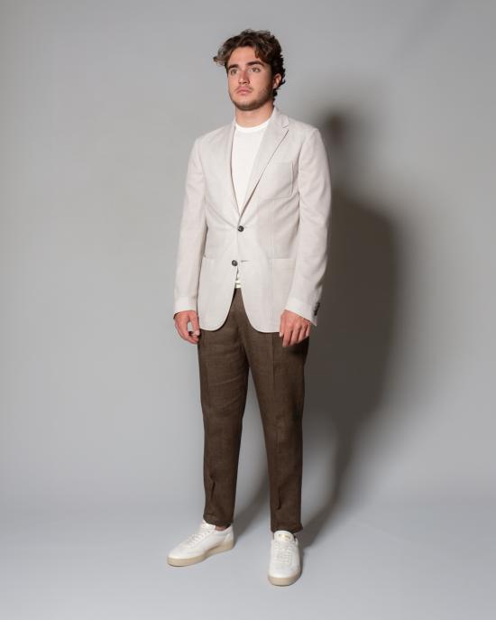 25SS 존스메들리 스웨터 KEMPTON WHITE Bianco - JOHN SMEDLEY