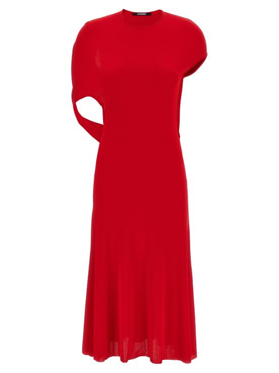 25SS 자크뮈스 롱 원피스 24H243DR1931026470 Red