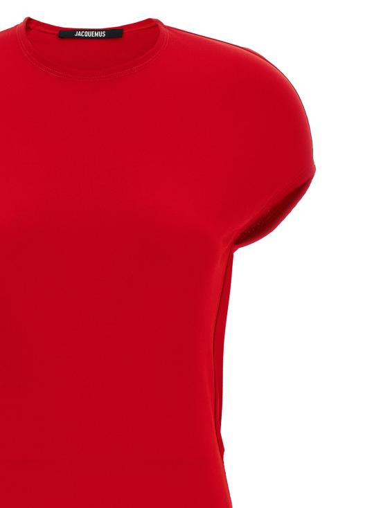 25SS 자크뮈스 롱 원피스 24H243DR1931026470 Red - JACQUEMUS