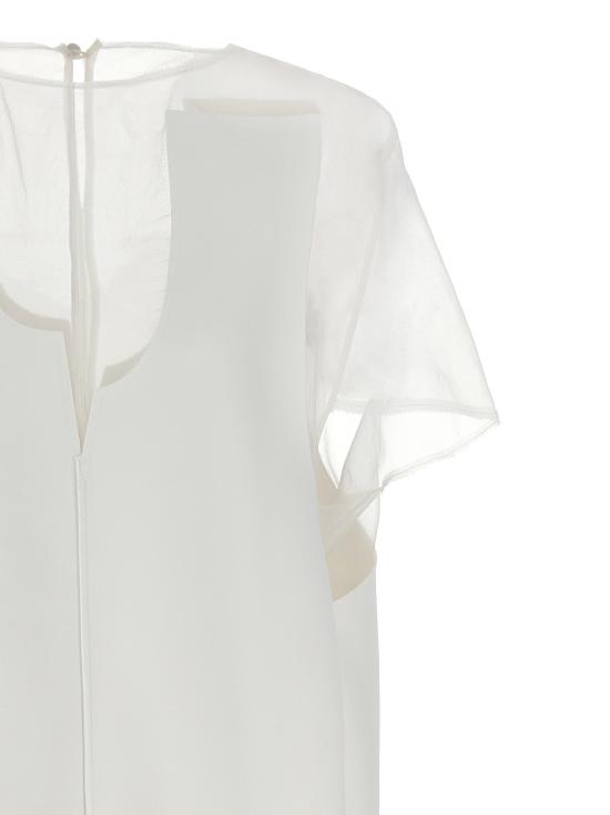 25FW 케이트 숏 원피스 54884114W4114168 White - KHAITE