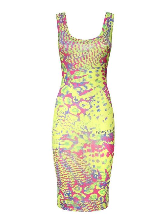 24FW 베르사체 스커트 76HAO946JS282609 Multicolour