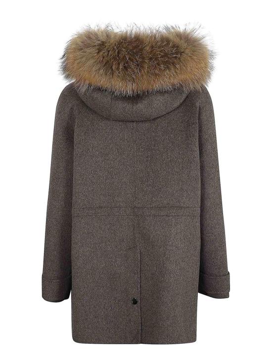  파로쉬 패딩 D431653PILEAK24008 Brown - PAROSH