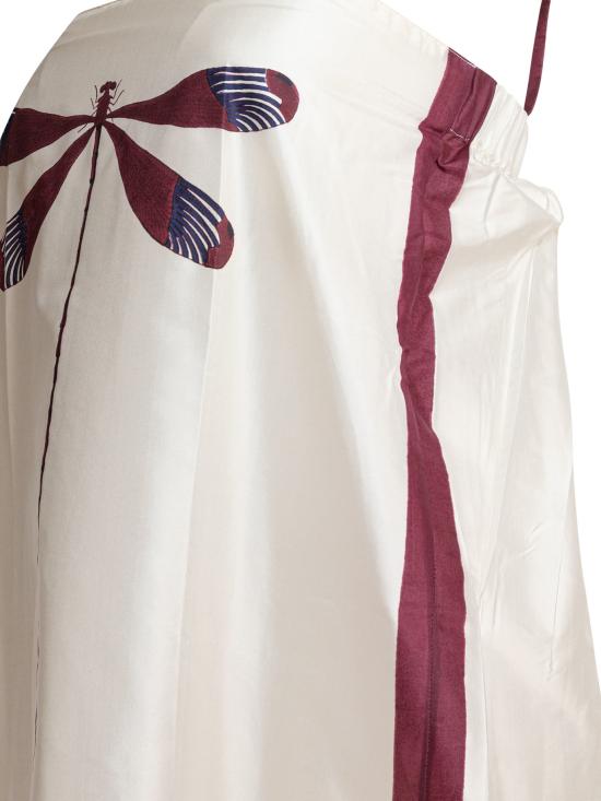 25SS Tallulah 원피스 T GT CANNES SLK DR RED White - OTHER BRANDS