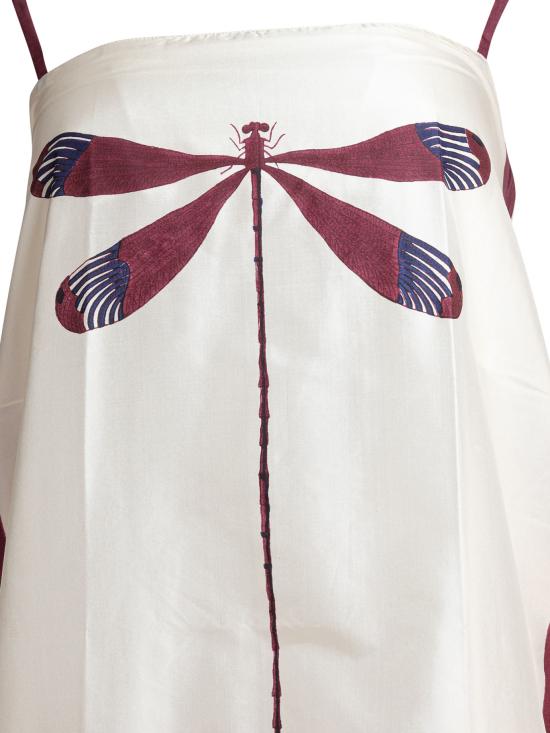 25SS Tallulah 원피스 T GT CANNES SLK DR RED White - OTHER BRANDS