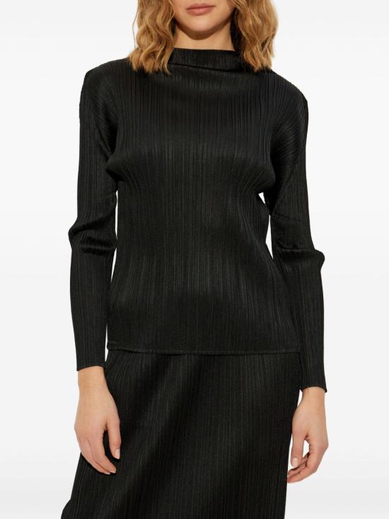 25SS 플리츠플리즈 블라우스 PP56JK104 15 Black - PLEATS PLEASE