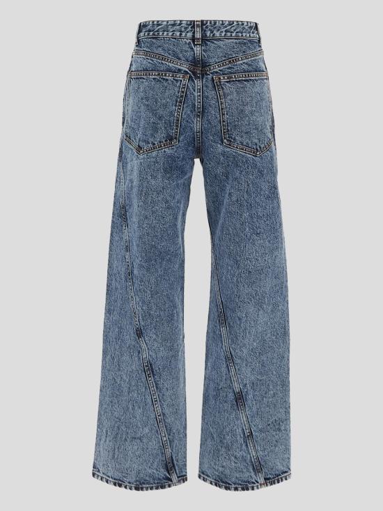 25SS 알라이아 데님 팬츠 AA9P1161 T535A524 BLEU NEIGE - ALAIA