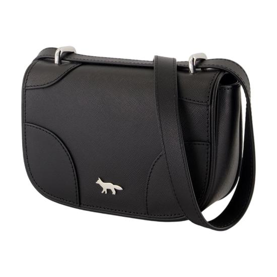 25SS 메종키츠네 크로스백 OW05139LR0022 P199 black - MAISON KITSUNE