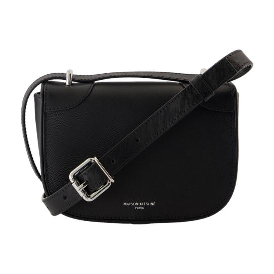 25SS 메종키츠네 크로스백 OW05139LR0022 P199 black - MAISON KITSUNE