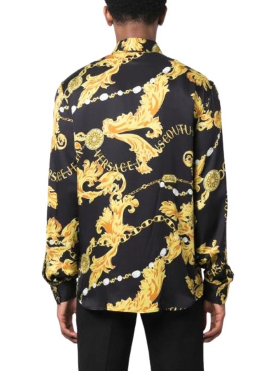  베르사체 긴팔 셔츠 75GAL2R0 NS298G89 Black - VERSACE