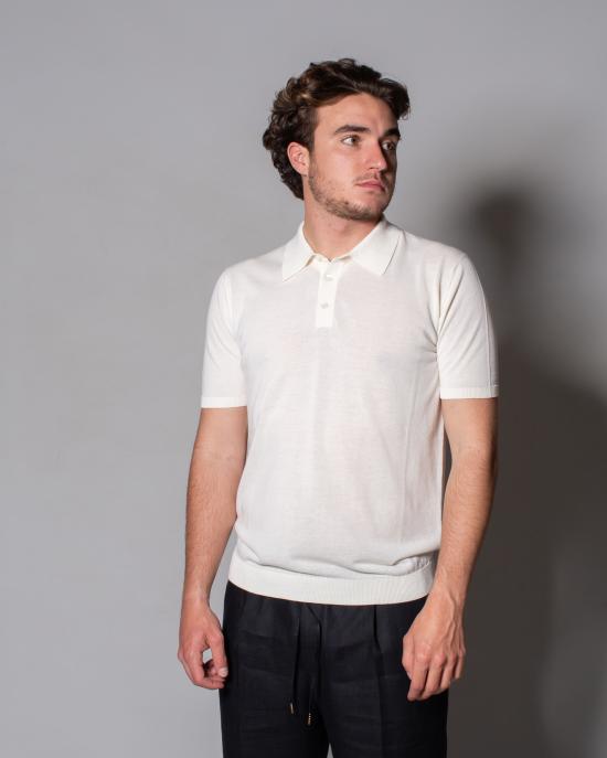 25SS 로베르토 콜리나 폴로 티셔츠 RB10024 ECRU - ROBERTO COLLINA