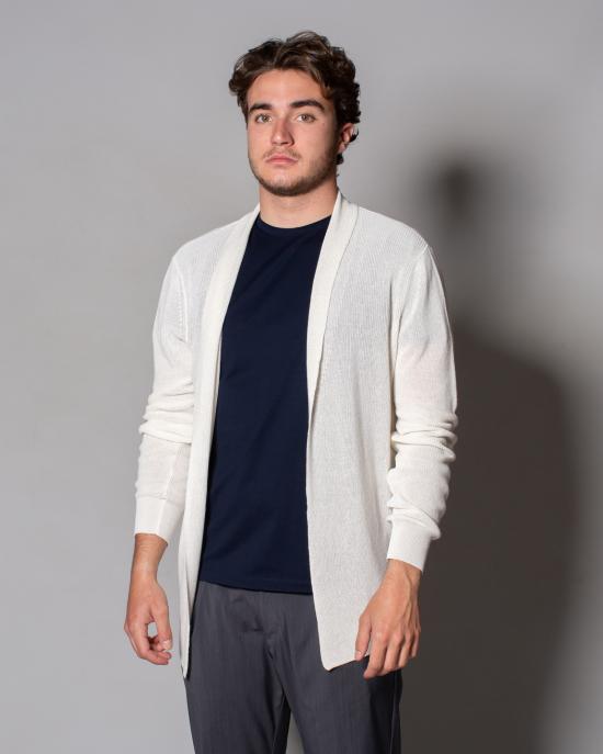 25SS 로베르토 콜리나 가디건 RB11312 02 ECRU - ROBERTO COLLINA