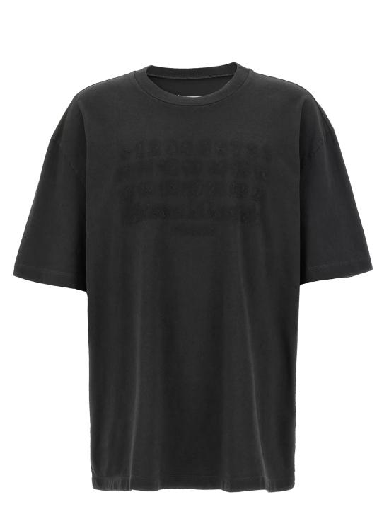 25SS 마르지엘라 반팔 티셔츠 S50GC0705 S24567 969 Black