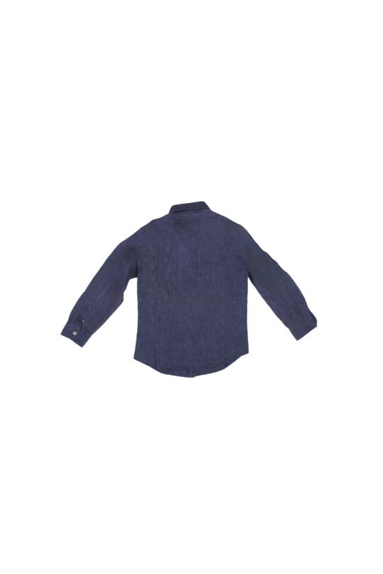 25SS [주니어] 세인트바쓰 셔츠 AGN0001 00314H DENIM DARK Denim nero - MC2 SAINT BARTH