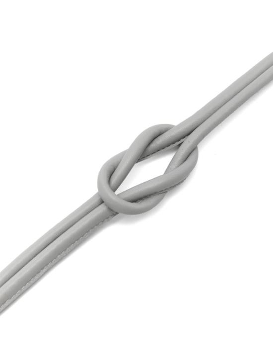 25SS 펄링바이지아니 슬림 벨트 CINTURAFILO NAPPAROYAL Grey - FURLING BY GIANI