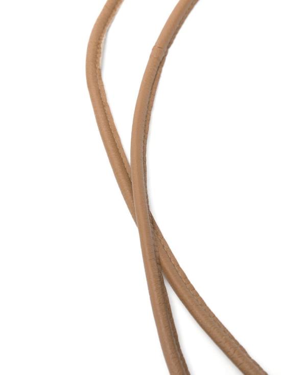 25SS 펄링바이지아니 슬림 벨트 CINTURAFILO NAPPACARAMEL Brown - FURLING BY GIANI