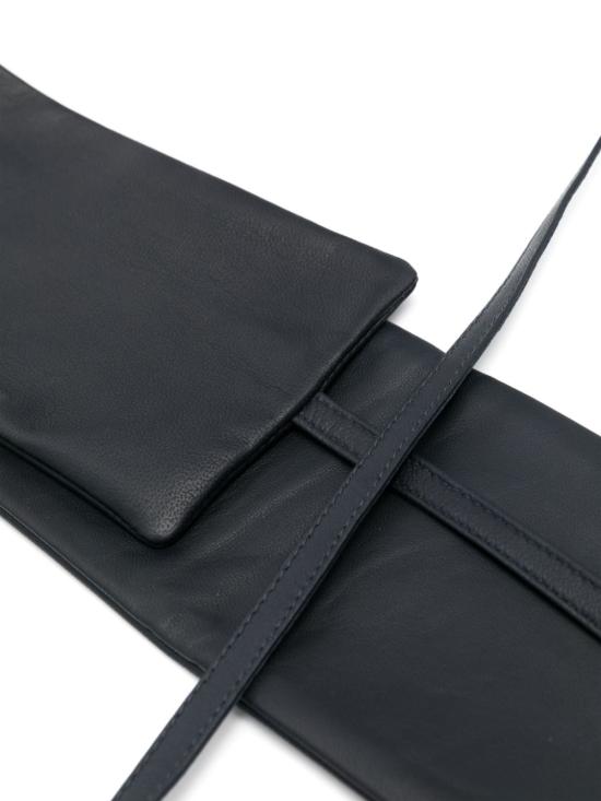 25SS 펄링바이지아니 와이드 벨트 CINTURAGEISHA NAPPANAVY Blue - FURLING BY GIANI