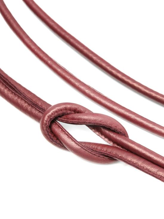 25SS 펄링바이지아니 슬림 벨트 CINTURAFILO NAPPABORDEAUX Bordeaux - FURLING BY GIANI