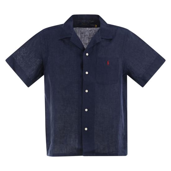 26SS 폴로 랄프로렌 반팔 셔츠 710966421 NAVY