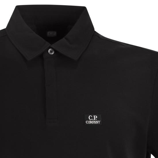 25SS 씨피 컴퍼니 폴로 티셔츠 18CMPL165A BLACK - C.P. COMPANY