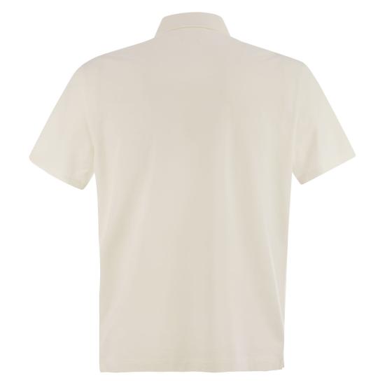 25SS 씨피 컴퍼니 폴로 티셔츠 18CMPL165A WHITE - C.P. COMPANY