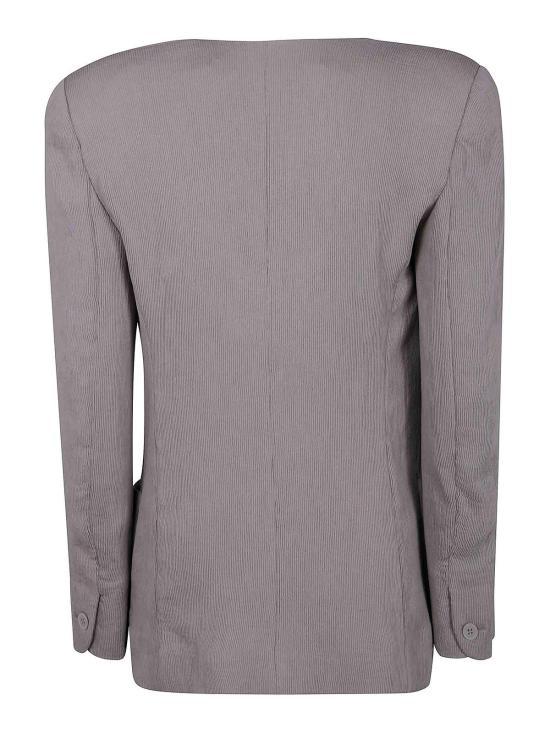  엠포리오 아르마니 블라우스 EW000869AF12523U8036 Grey - EMPORIO ARMANI