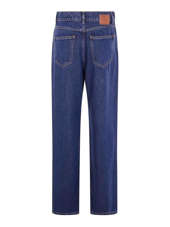  파로쉬 스트레이트 팬츠 D231486JOY1000 Blue - PAROSH