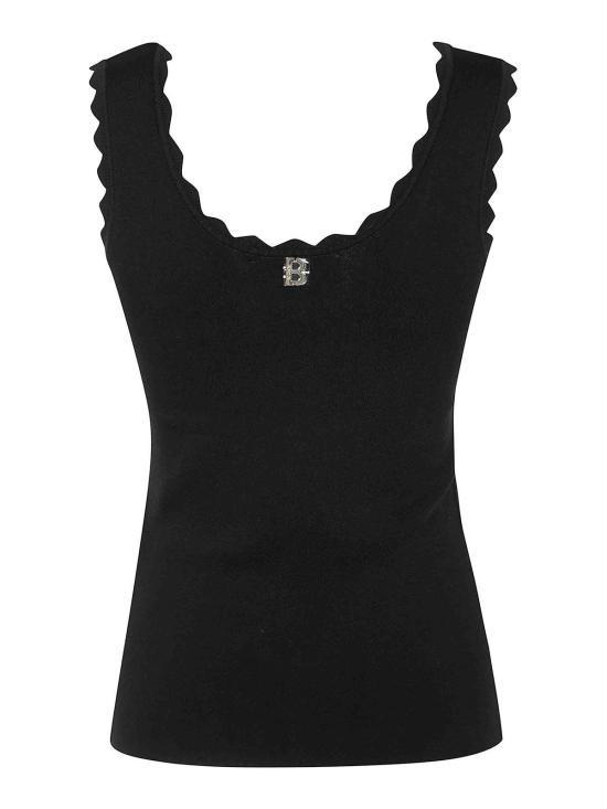  블루걸 민소매 티셔츠 RA5064MA84P22222 Black - BLUGIRL