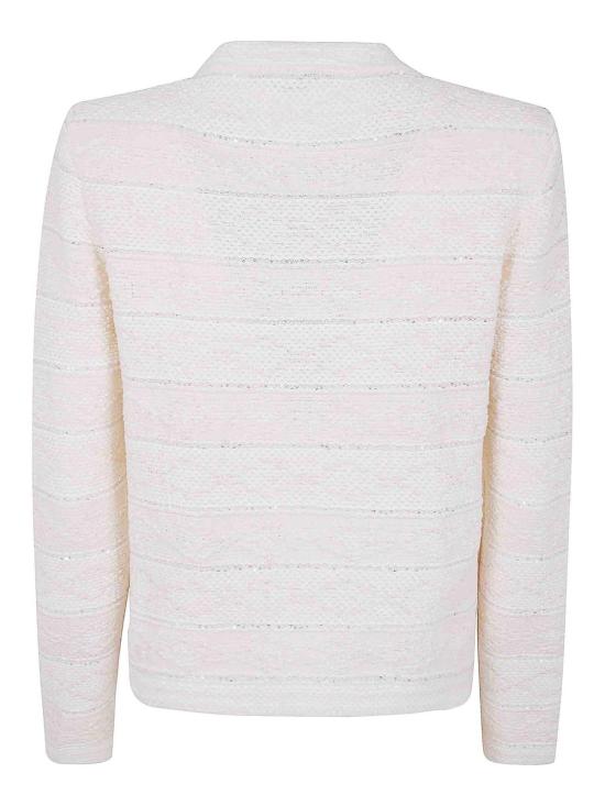  디익스테리어 자켓 605374AVOR White - D. EXTERIOR