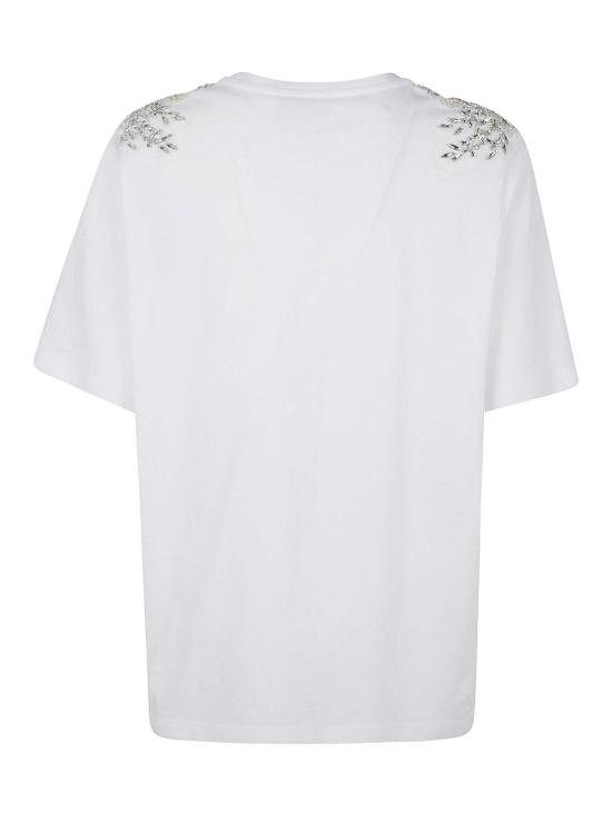  블루걸 반팔 티셔츠 RA5191J772011111 White - BLUGIRL