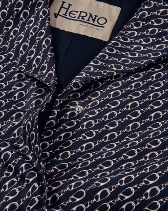 25SS 에르노 코트 CA000577D 12719P9200 Blue - HERNO