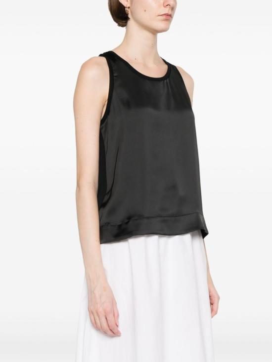 25SS 에르노 민소매 티셔츠 JG000268D 520569300 Black - HERNO