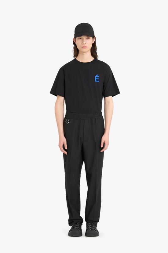 25SS 에뛰드스튜디오 스트레이트 팬츠 E25MMTRO860 99 BLACK - ETUDES