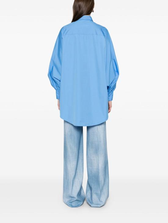 25SS 에르마노 설비노 블라우스 D462K385 BQP74139 Clear Blue - ERMANNO SCERVINO