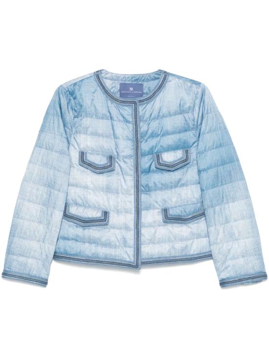 25SS 에르마노 설비노 자켓 D460A310 SQJS4217 Clear Blue