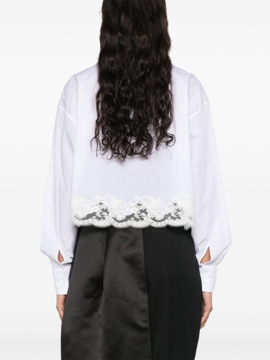 25SS 에르마노 설비노 블라우스 D462K398 QYK10601 White - ERMANNO SCERVINO