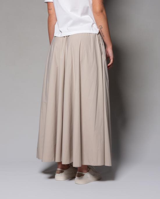 25SS 에르노 롱 스커트 GN000007D 12431SZ 1982 BEIGE - HERNO