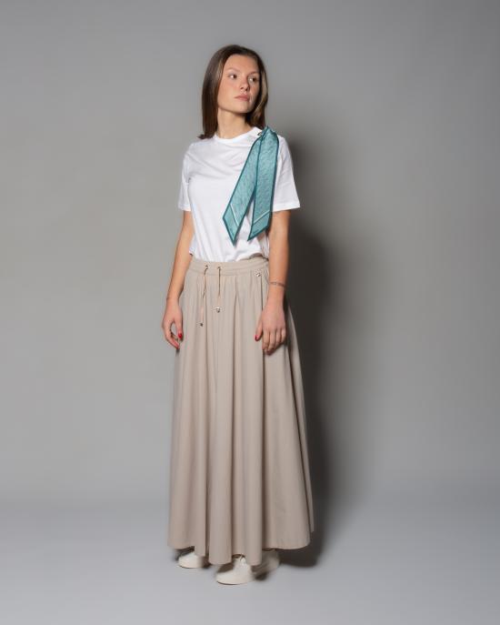 25SS 에르노 롱 스커트 GN000007D 12431SZ 1982 BEIGE - HERNO