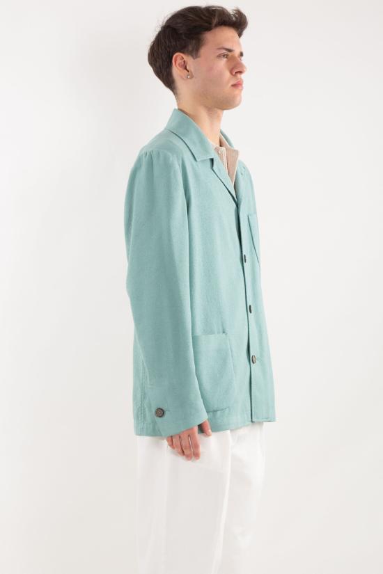 25SS 비아지오 산타니엘로 수트 자켓 TCR3781 ZAGARA 389 Sky - BIAGIO SANTANIELLO