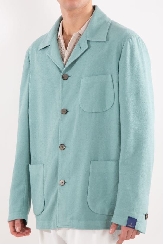 25SS 비아지오 산타니엘로 수트 자켓 TCR3781 ZAGARA 389 Sky - BIAGIO SANTANIELLO