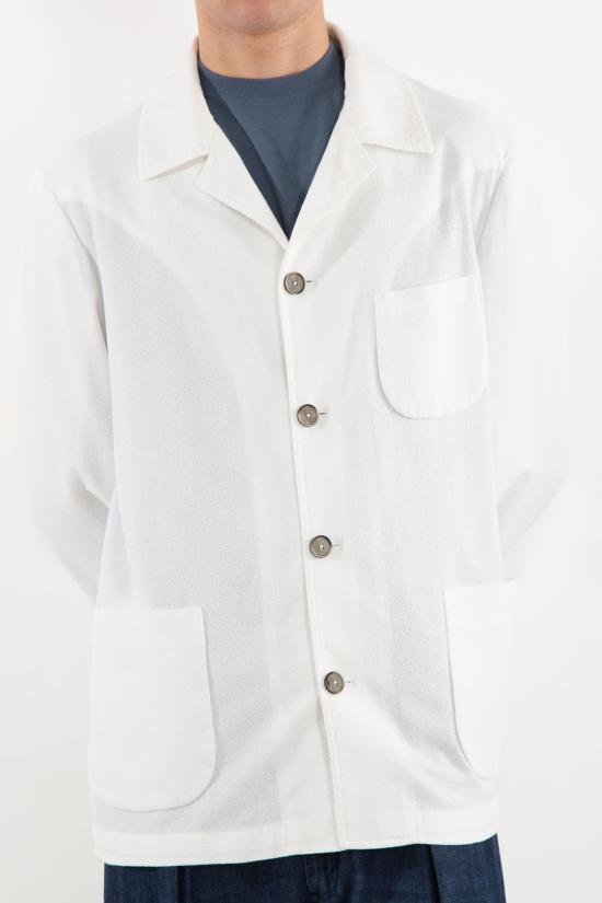 25SS 비아지오 산타니엘로 수트 자켓 TCR3781 ZAGARA 019 White - BIAGIO SANTANIELLO