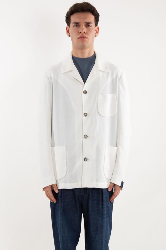 25SS 비아지오 산타니엘로 수트 자켓 TCR3781 ZAGARA 019 White