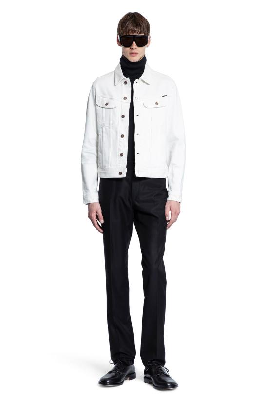 25SS 톰포드 데님 자켓 DJI001DMC062S25AW008 WHITE DOM - TOMFORD