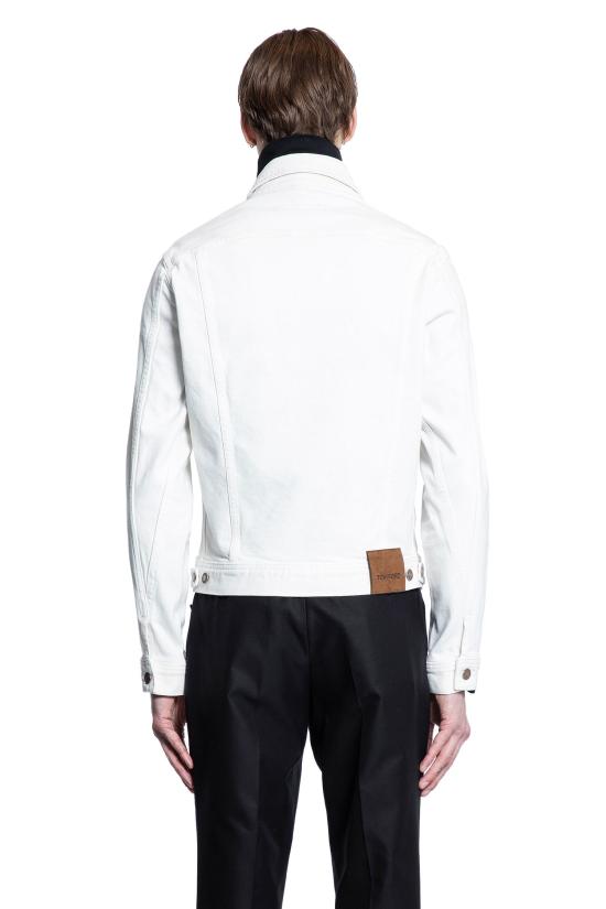 25SS 톰포드 데님 자켓 DJI001DMC062S25AW008 WHITE DOM - TOMFORD