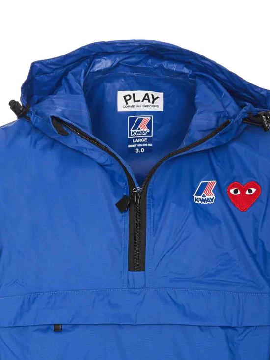  꼼데가르송 X K-way 아노락 자켓 AZJ5020512 BLUE - COMME DES GARCONS